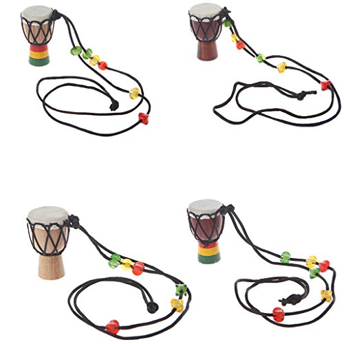 MUGE LEEN Houten Klassieke Jambe Drummer Mini Djembe Percussie Afrikaanse Hand Drum Bongo Gift Djembe 04 # - Image 5