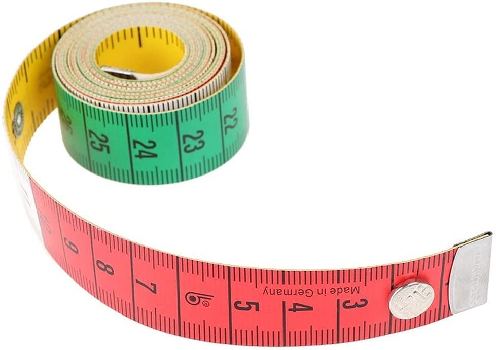 RWRAPS 1,5 m Körpermaß-Lineal, Nähband, Mini-weiches flaches Lineal, Zentimeter-Nähbandmaß, schönes Design