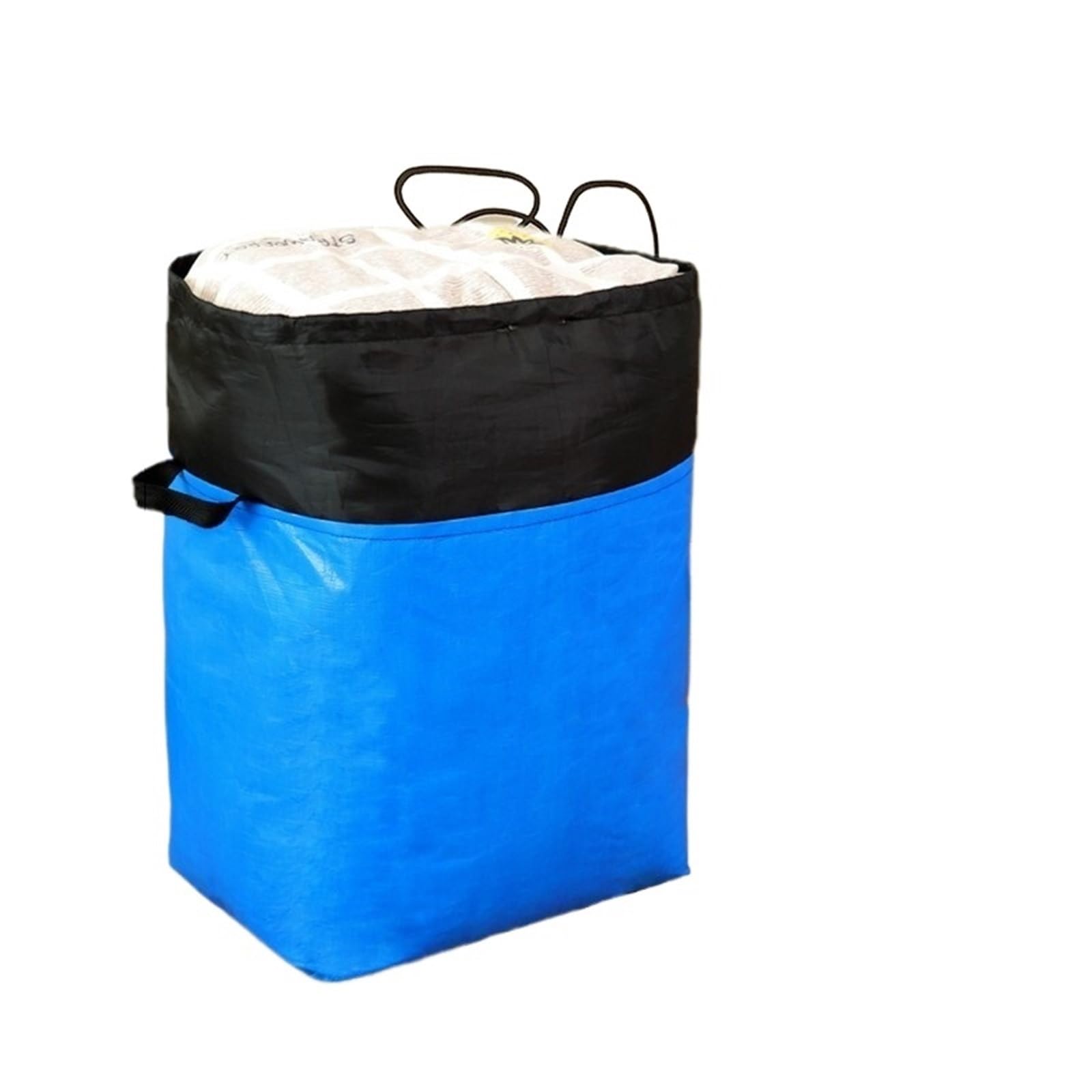 KIFSDLF Extra Large Capacity Thickened Waterproof Dustproof Bag For Quilt Storage Moving Packing Dormitory Organizing(Blue large size 70 * 45 * 35cm)