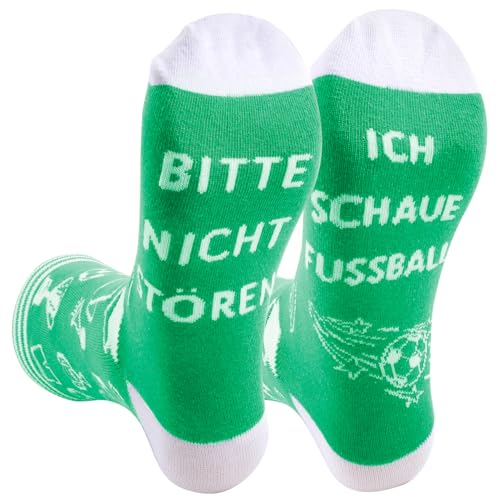 ZoeWei Fussball WM 2026 Lustige Fußball Socken für Männer WM 2026 Fanartikel Fußball Fanartikel Socken Geschenke für Männer Fussball Geschenke Jungen Mann Opa Papa Geburtstagsgeschenk