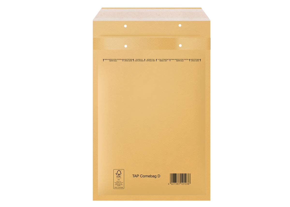 Enveloppes à Bulles Format D4 (DIN B5) - Lot De 100, Dimensions 200x275 Mm, Kraft Marron, Fermeture Adhésive Et Attaches, Pour Envois Protégés