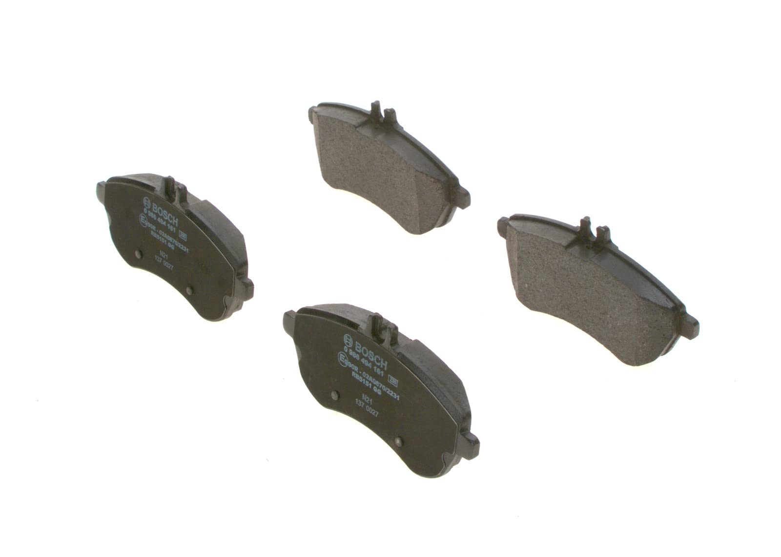 Bosch 0986494161 Brake Pad Set