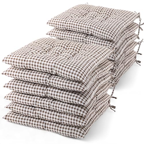 Geetery 12 Pcs Floor Pillows for Classroom Bulk Square Seating Cushions for Floor Chair School Kindergarten Reading Corner, 15.7'' Large Thick...