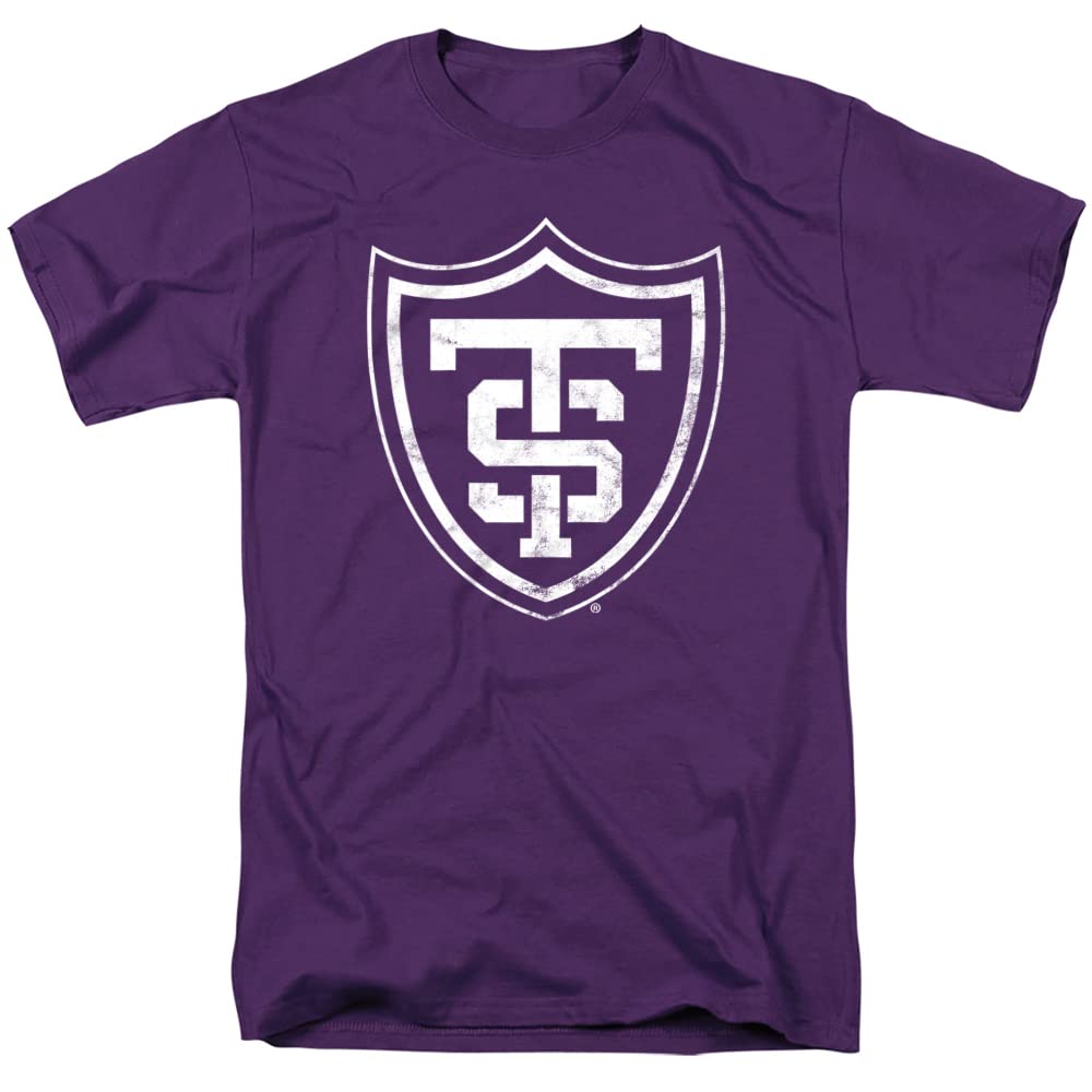 LOGOVISION Official Collegiate Distressed Primary Logo Adult T-Shirt Collection — view 346