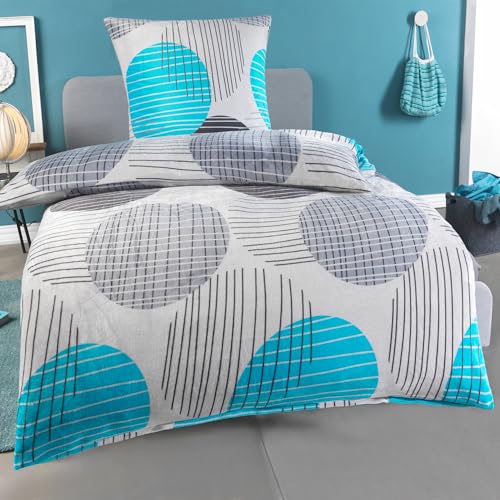 Winter Plüsch Bettwäsche Nicky-Teddy Cashmere Coral Fleece 135x200 155x220 200x200 Kissenbezug 80x80 Verschiedene Muster, Größe:155 x 220 cm,...