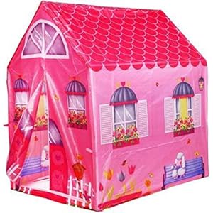 Popsugar theme Princess Home Camp N Play Tent for Kids | Indoor or Outdoor, Foldable Tent, Portable, Multicolor