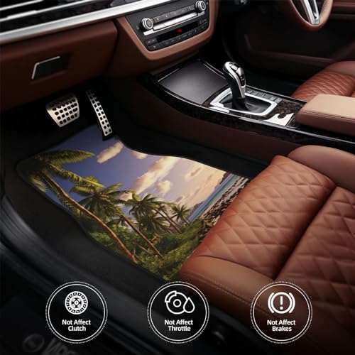 Tapis de sol voiture imperméables antidérapants universels lot de 4 - 5