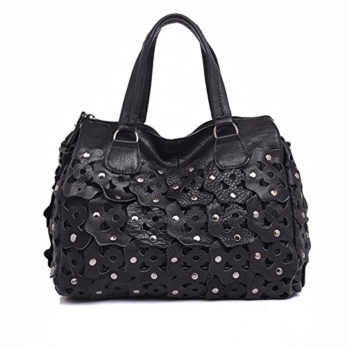 Sac Boston cuir sac à main messenger épaule pour femme tendance