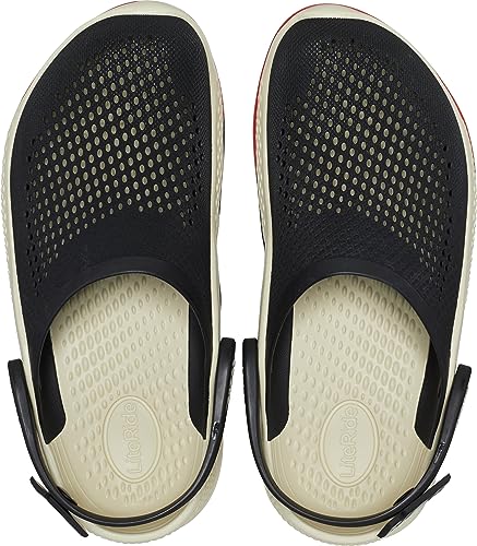 Image of Crocs Unisex Adult Black /Multi LiteRide 360 Clog 208281-0C4-M8W10