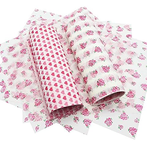 100Pcs Wax Paper, Disposable Food Wrapping Paper, 9.8x8.5'' Cake Wrappers Sheets, Basket Liners Deli Papers for Cheesecake, Cookies, Sandwich, Handmade Soap Gift Wrapping Tissue Cover