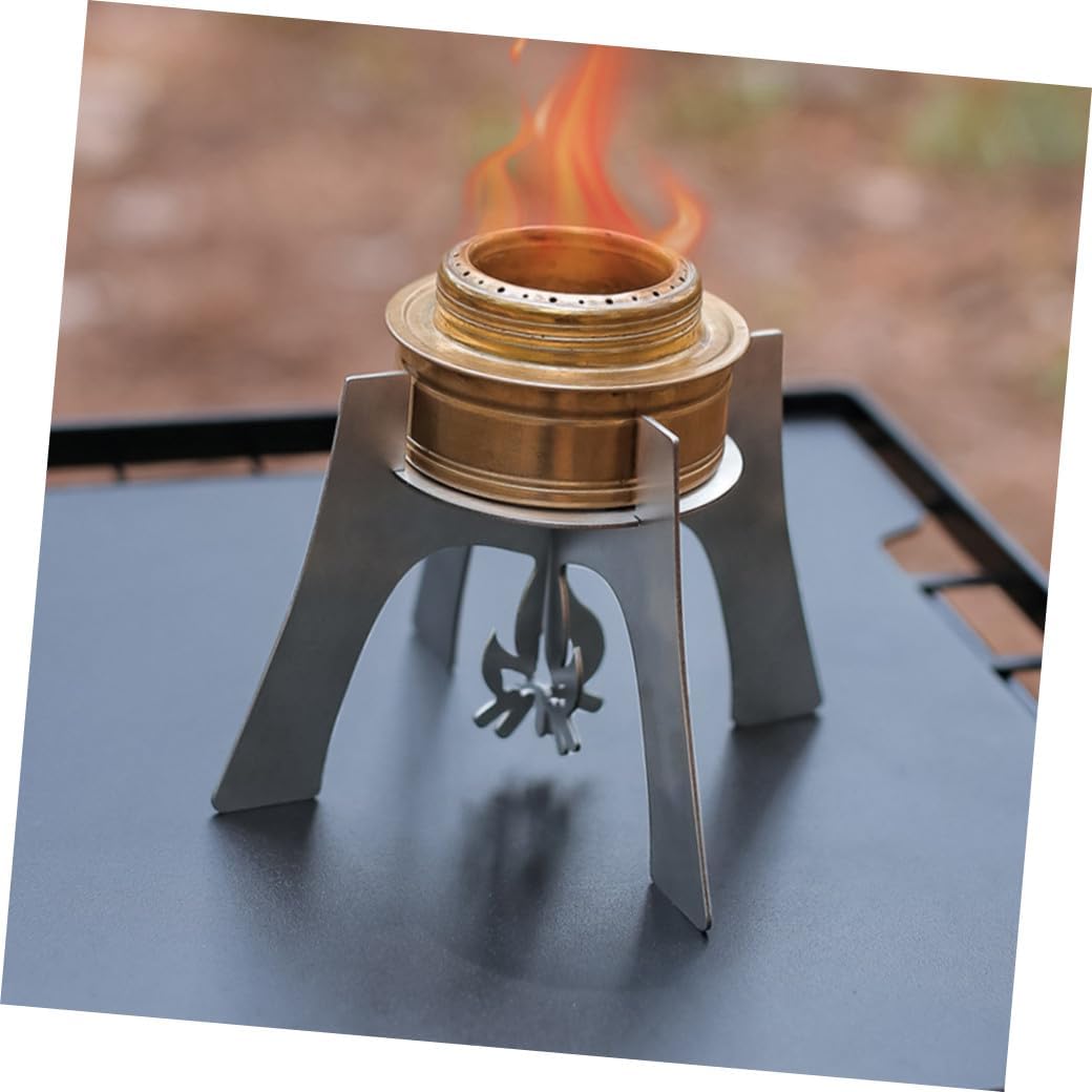 Stainless Steel Stove Stand Bracket for Outdoor Camping Use image 3