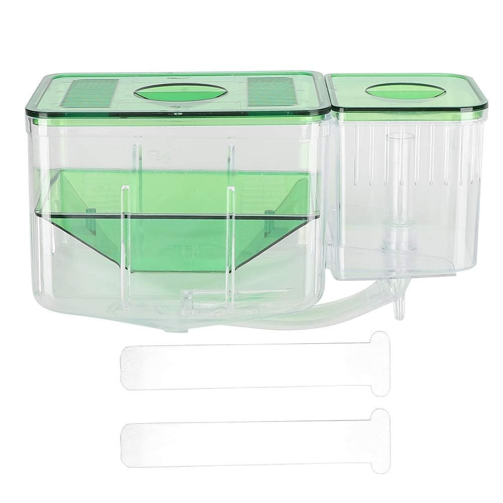 Aquarium Fish Tanks Zuchtbox Fischzuchtbox Isolationsbox Doppelschicht Braten Brut Brut Inkubator Aufzucht Box Isolation Inkubator
