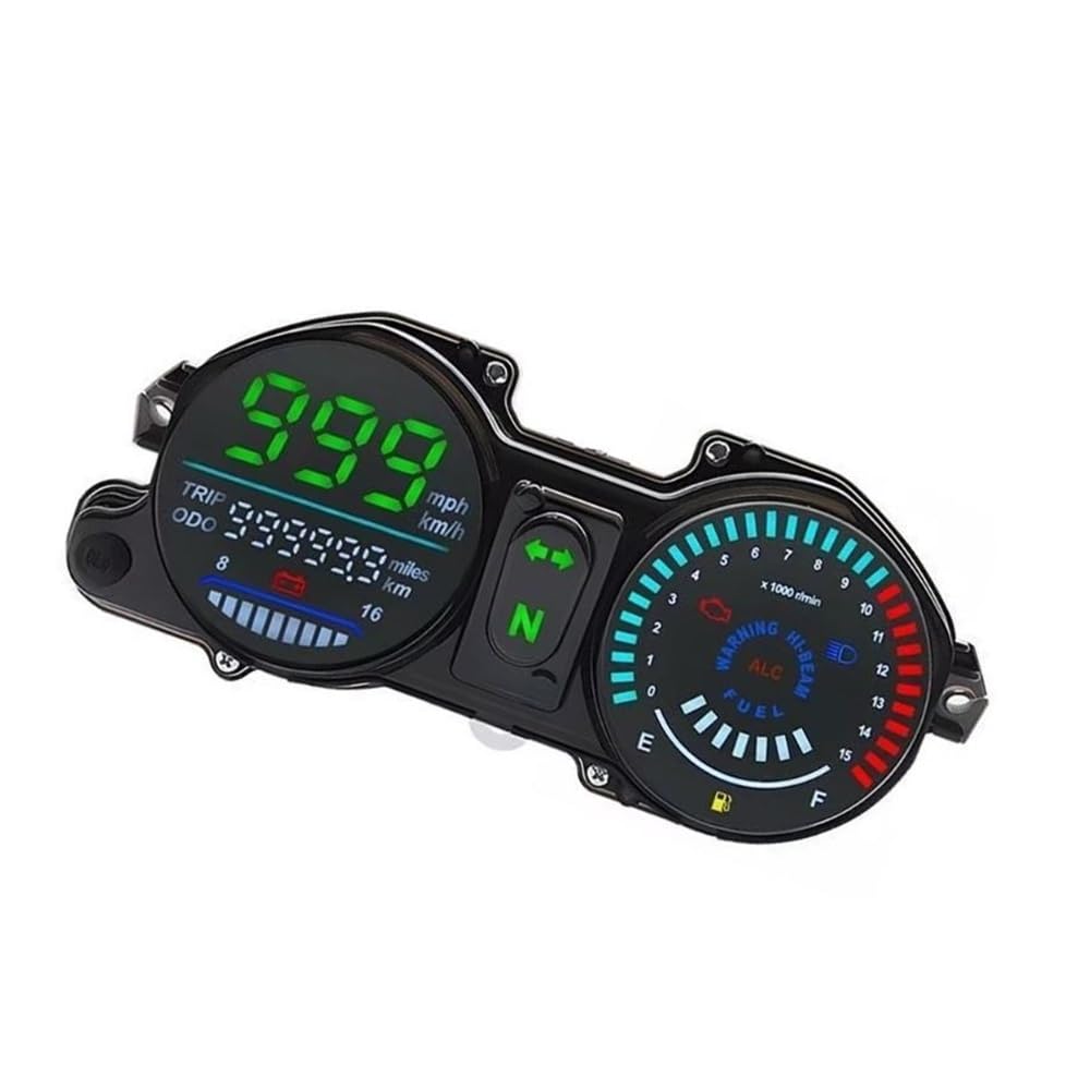 Velocímetro Digital para 150 ESD | Aplicación Y1UB Velocímetro de motocicleta Odómetro Velocímetro Tacómetro para 150 ESD