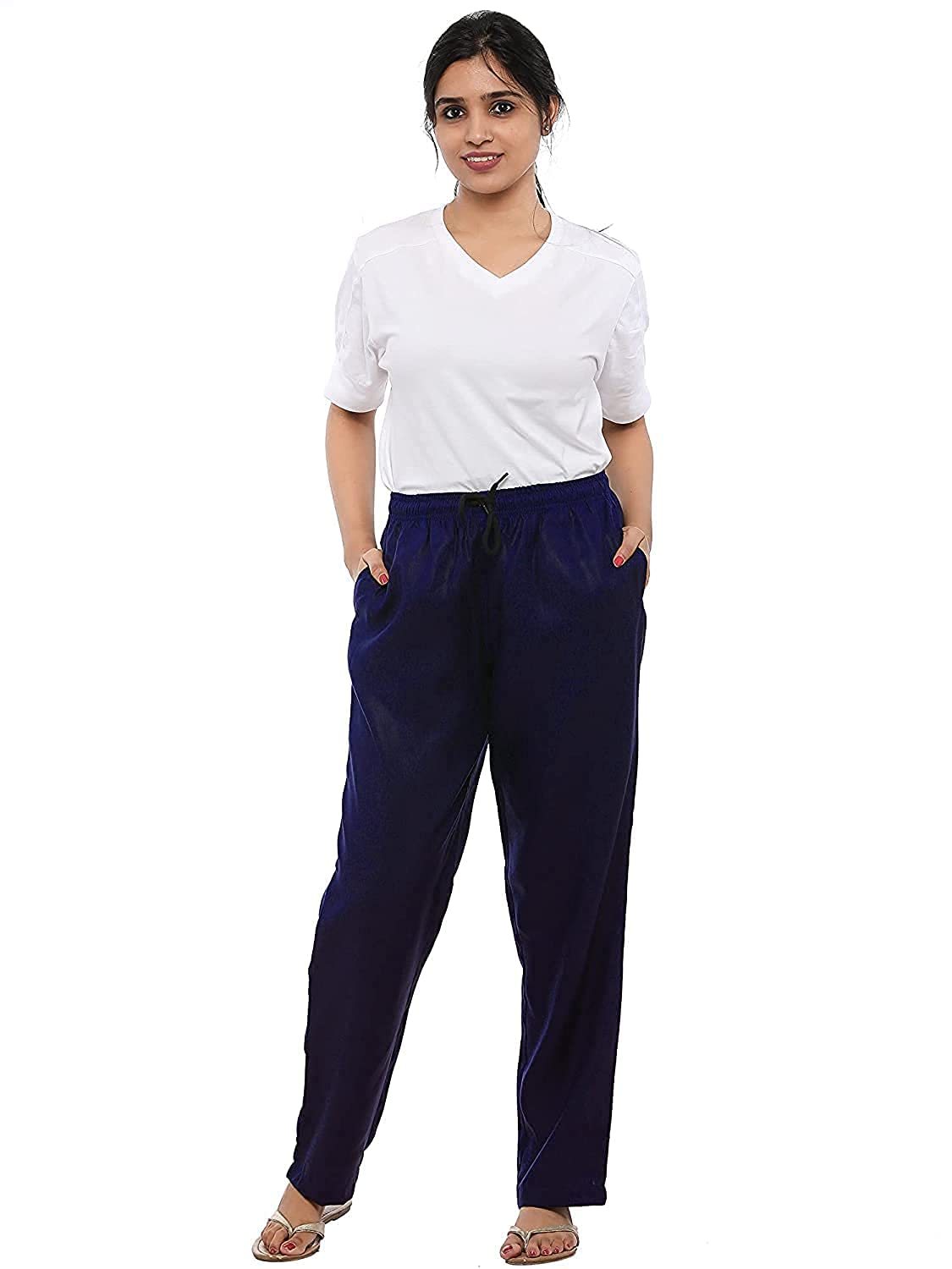 Women's Denim Loose fit Pants/Trousers-image-30