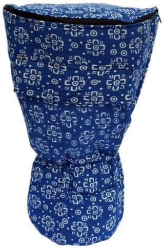 World Rhythm L Blue 10" Djembe Drum Bag
