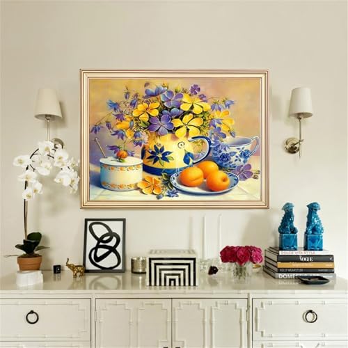 Kit complet diamant art Fheeao 60x90cm : une idée cadeau DIY originale pour les créatifs