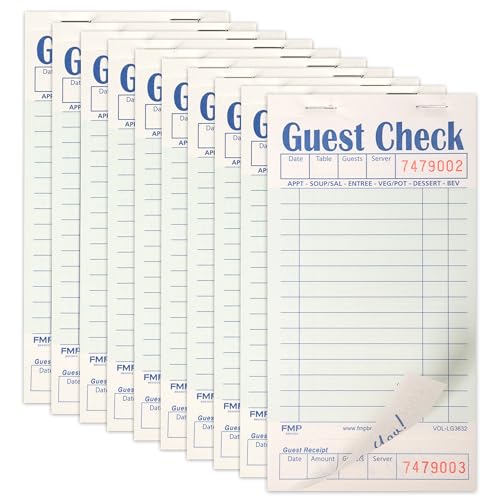 Fmp Brands FMP300185 Guest Check Books For Servers cover