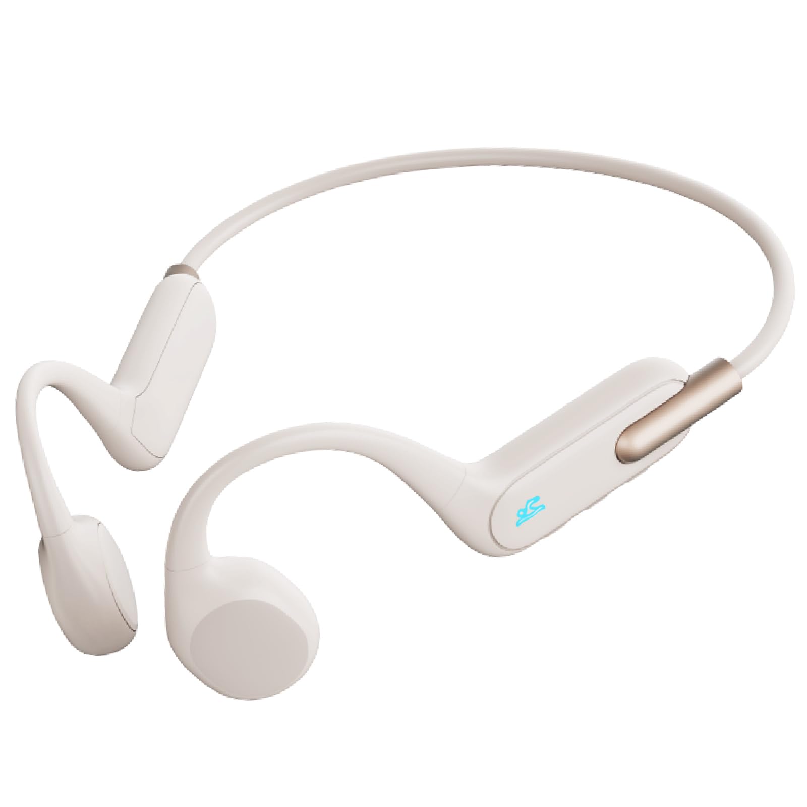 Casque Conduction Osseuse Natation Bluetooth 5.3, Écouteurs Piscine Étanches IPX8 avec MP3 32Go, Casque Sport Sans Fil Waterproof pour Course à Pied, Cyclisme, Nage, avec Micro, 8h Autonomie