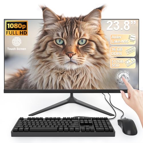 SUKOTOP PC Tout-en-Un avec écran Tactile Full HD de 23,8