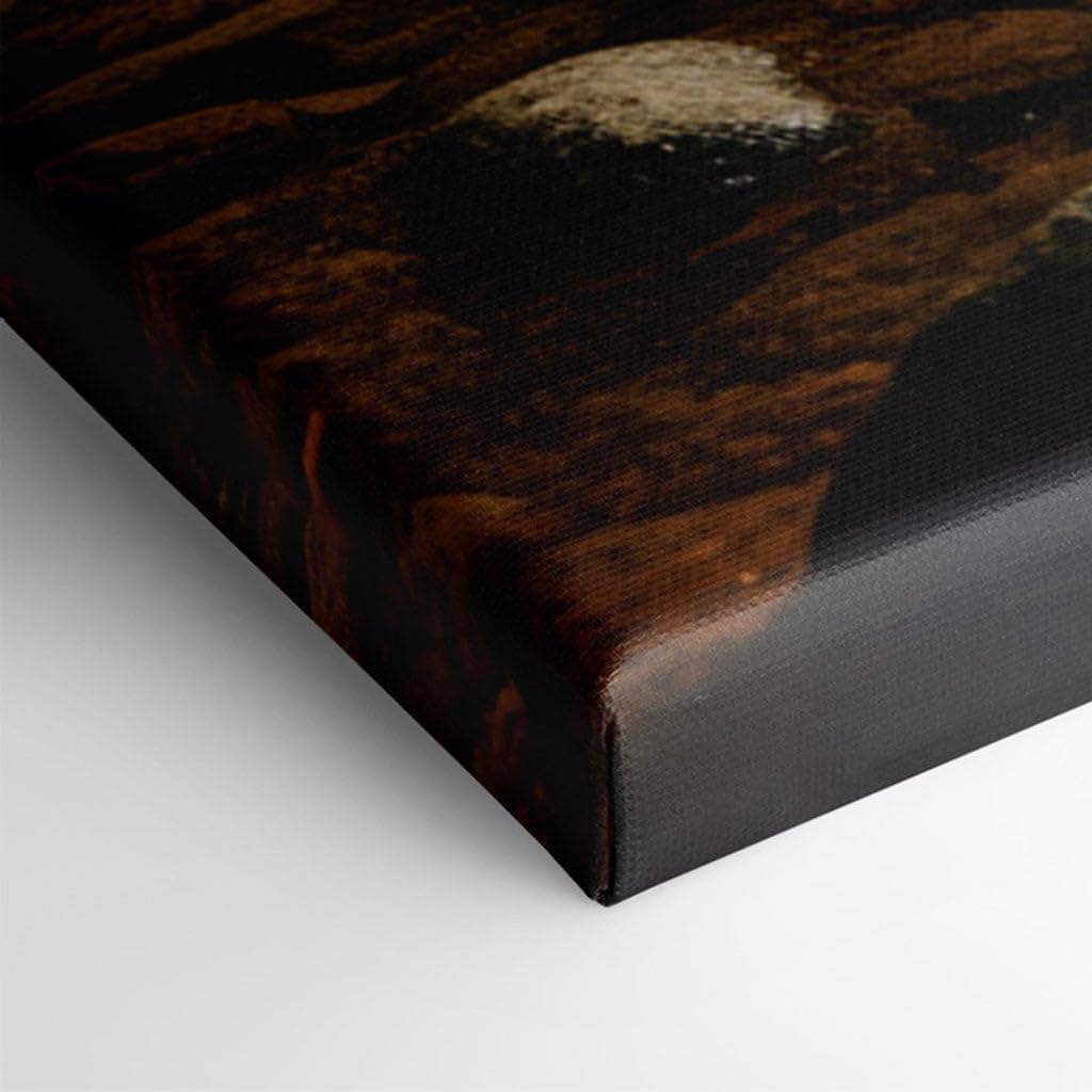 Canvas for Living room. Whispering Waters: A Portrait of Serene Nature's Embrace, 27 x 18 inch Canvas Wall Art - Contemporary Masterpieces - Modern Home Decor - 69x46 cm (27x18 inch)