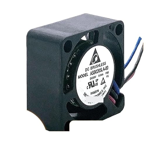 Delta ASB0205LA-00 20x20x10mm DC 5V 0.04A 3pt@ 20mm 2cm dq@EfoCXp 2