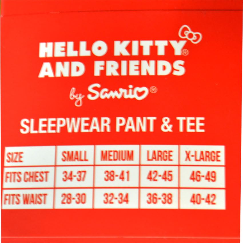 Bioworld Mens Hello Kitty and Friends Celebrate Christmas Pajama Set3