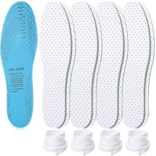Plantillas dobles de látex para calzado blanco set 8 piezas miniatura 1