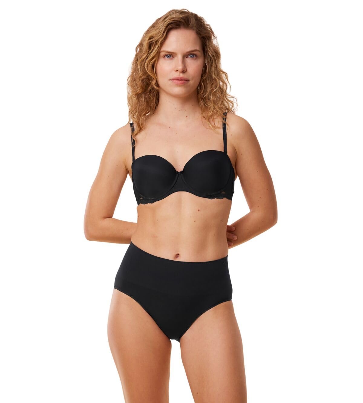 Triumph Women's Black Soft Sculpt Bandeau Maxi Underwear, 12 Uk