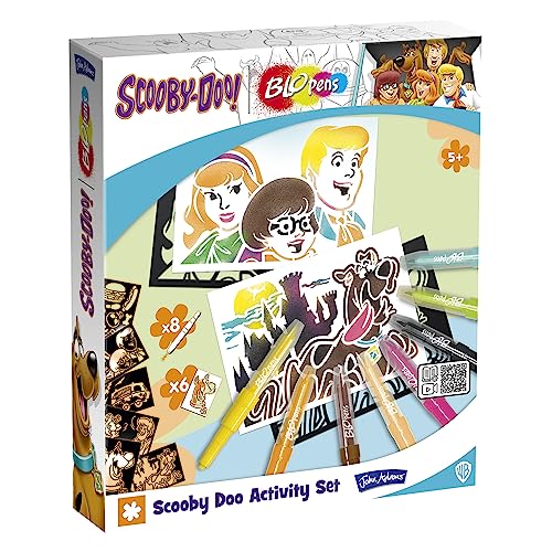 John Adams | Scooby Doo BLOPENS Activity Set: Blow airbrush effects! | Arts & Crafts | Ages 5+ , Small
