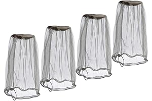Premium Mesh Face Cover Head Net Outdoor (Pack of 4)
