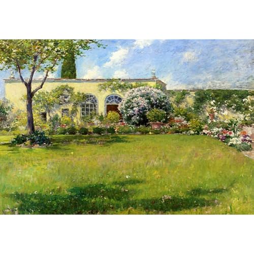 Impression sur toile roulée The Orangerie par ARTICULOZY 101,6 x 127 cm