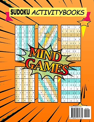 100 Sudoku Puzzles Games Including Solutions for Kids: Super Sudoku Book for Smart Kids: Set of 100 Sudoku 6x6 Puzzles From Beginner to Advanced Helps ... Books and Suitable for Adults Volume 5) image 4