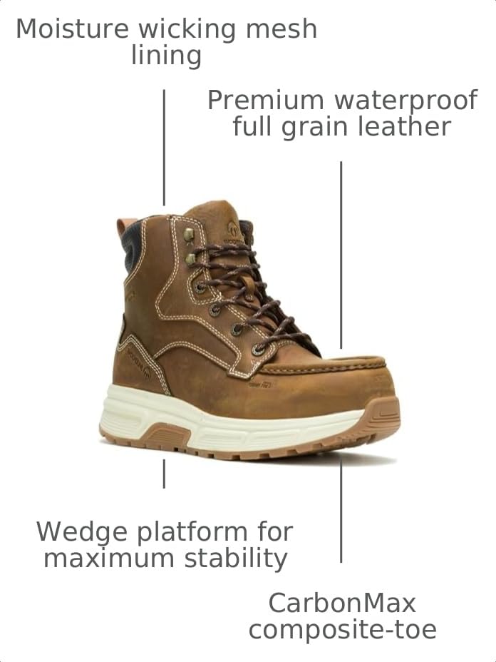 Image of Wolverine Ride Performance Waterproof Composite Toe Wedge