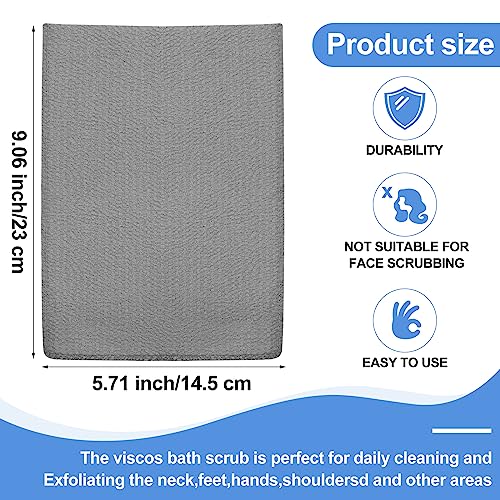 Image of Tatuo 12 Pack Korean Exfoliating Mitts, Italy Towel,9.5 x 5.7 in,3 Colors