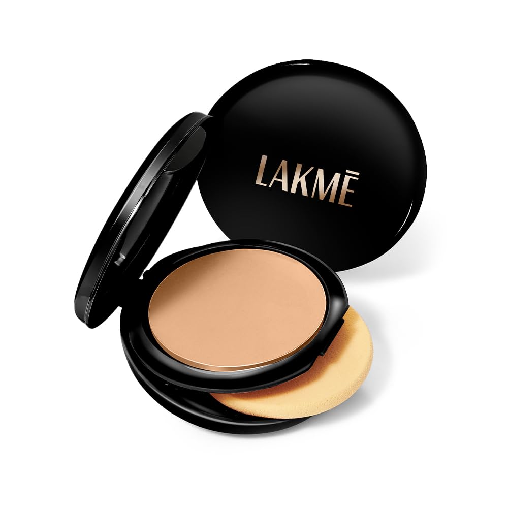 Lakme Absolute White Wet & Dry Compact Powder, Golden Medium 03, SPF 17, Long Lasting Face Makeup for a Natural Glow -Foundation Powder for Women, 9 g Lakme Absolute White Wet & Dry Compact Powder, Golden Medium 03, SPF 17, Long Lasting Face Makeup for a Natural Glow -Foundation Powder for Women, 9 g