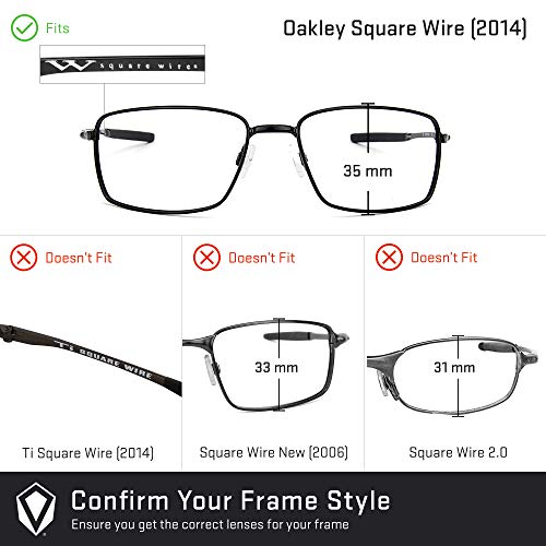 Image of Revant Replacement Lenses for Oakley Square Wire (2014) OO4075