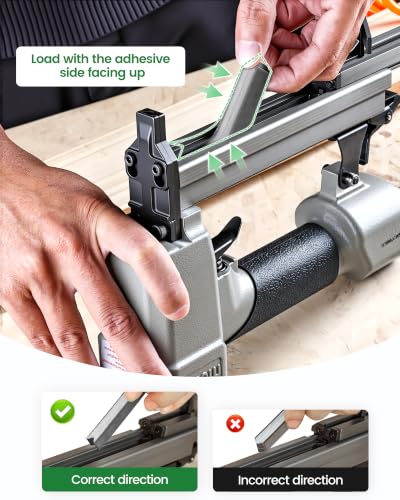 Image of meite V-Nailer Series V1015B Picture Frame Joiner or Picture Frame Nailer (Size 9 /32-Inch to 19 /32-Inch)