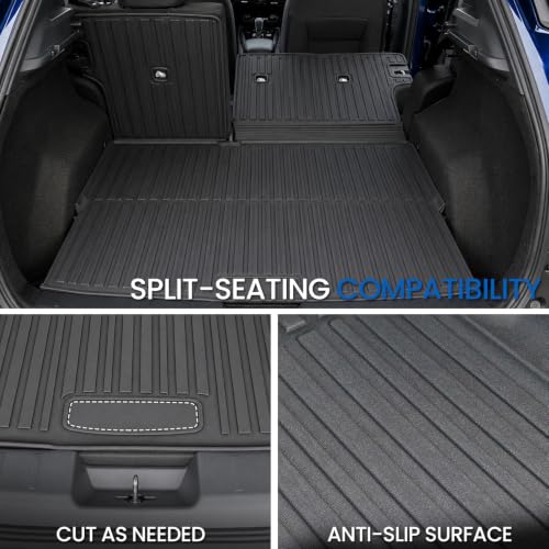 Image of Floor Mats for Nissan Kicks S SV SR 2025-2026, with Cargo Mat
