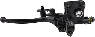 Qiilu Front Left Brake Master Cylinder Fit for 50cc 110cc 150cc Quad Bike ATV 7/8" 22mm Front Lever Pump