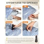 RJN Vacuum Storage Bags with Rechargeable Cordless Air Pump, 20 Combo - Image 6