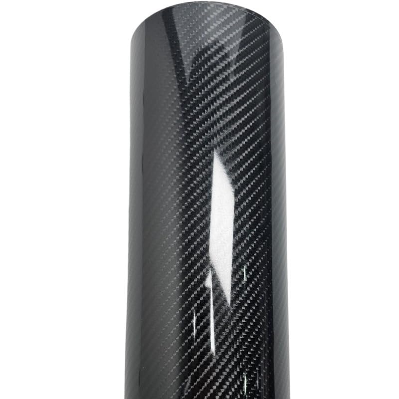 Pellicola Wrapping Auto Pellicola Avvolgente In Vinile In Fibra Di Carbonio 6D, Adesivi For Auto Impermeabili, Console, Computer, Laptop, Pelle, Accessori For Moto(30CMX100CM)