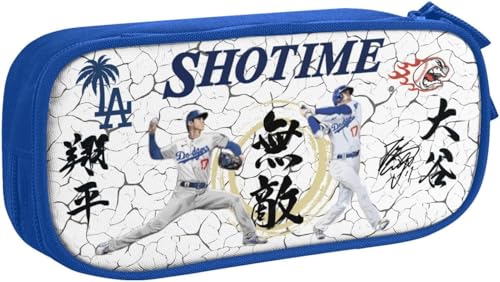 大谷翔平 ペンケース 大容量 筆箱 多機能 おしゃれ ペンポーチ 男の子 女の子 子供 シンプル ツール 高校生 大学生 社会人用 中小学生 文具バッグ