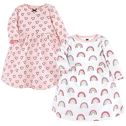 Image of Hudson Baby Girl's Cotton Dresses