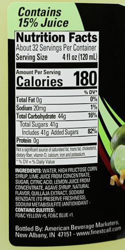Finest Call Premium Margarita Mix, 1 Gallon, 2 Pack image 4