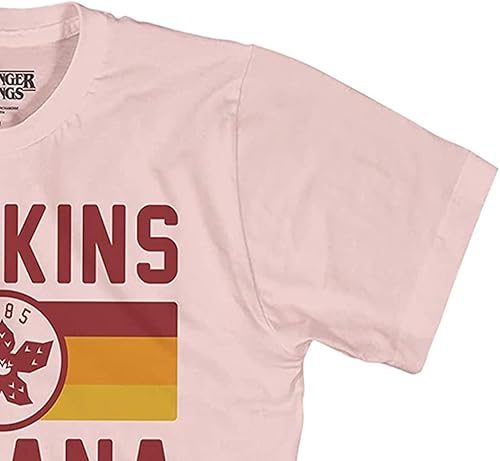 Miniatura 5 de Netflix Camiseta con logotipo de Stranger Things para hombre, Joyce Byers, Jim Hopper, Mike Wheeler y Eleven Tee Stranger Things