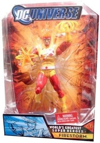 DC Universe World's Greatest Super Heroes Firestorm with Stand