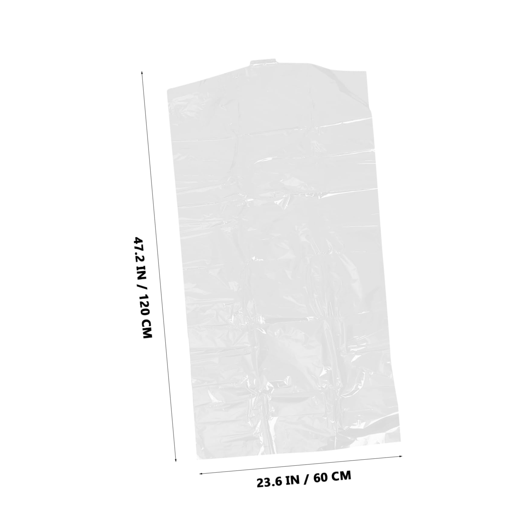 Gatuida 30piezas Funda Antipolvo Transparente para Ropa Protectoras Reutilizables para Guardar Trajes y Abrigos el Armario para Ropa de Vestir y Uniformes