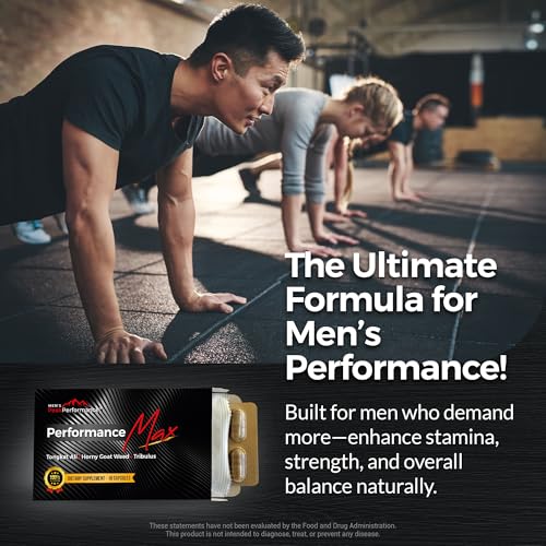 Masculinity Maximiser Supplement for Men – Energy, Endurance & Stamina Support for Improved Performance with Horny Goat Weed, Ashwagandha, Tongkat Ali & Maca – 10 Capsules - Image 4