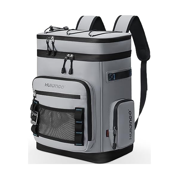 Large-Waterproof-Insulated-Cooler-Backpack-for-Men-Women-Leak-Proof-Cooler-Backpack-for-Camping-Beach-Fishing-Picnic-Travel-Outdoor-30L-48Cans Hulongo Large Waterproof Insulated Cooler Backpack for Men & Women, Leak Proof Cooler Backpack for Camping, Beach, Fishing, Picnic, Travel, Outdoor, 30L, 48Cans