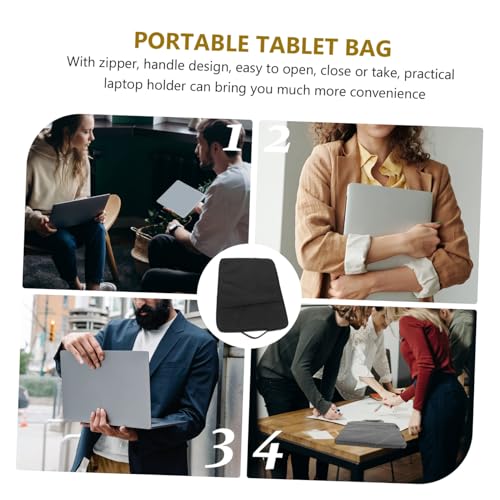 Funda portátil para laptop con compartimento extra resistente a golpes y polvo para viaje 6